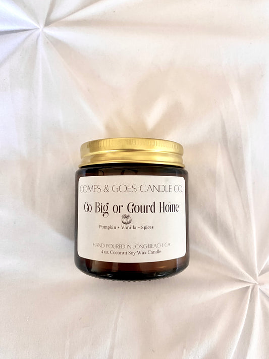 Go Big or Gourd Home Candle